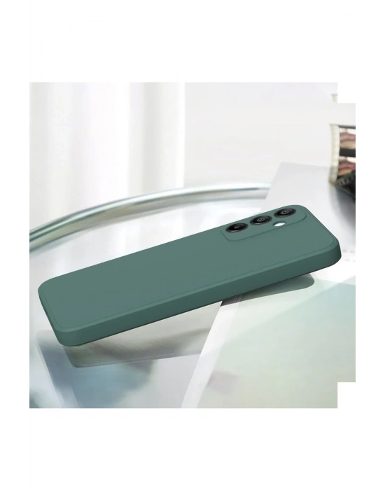 Newface Samsung Galaxy A25 5G Kılıf First Silikon - Kırmızı