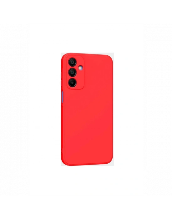 Newface Samsung Galaxy A25 5G Kılıf First Silikon - Kırmızı