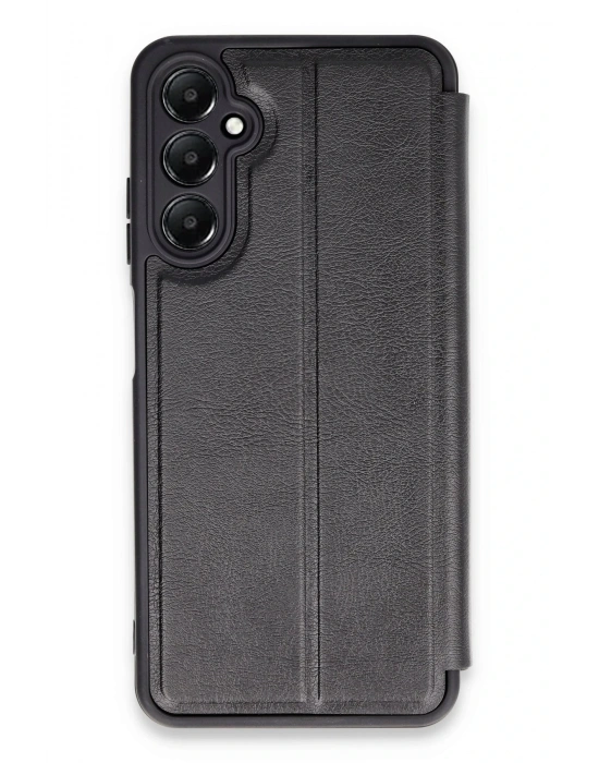 Newface Samsung Galaxy A25 5G Kılıf Flip Cover - Siyah
