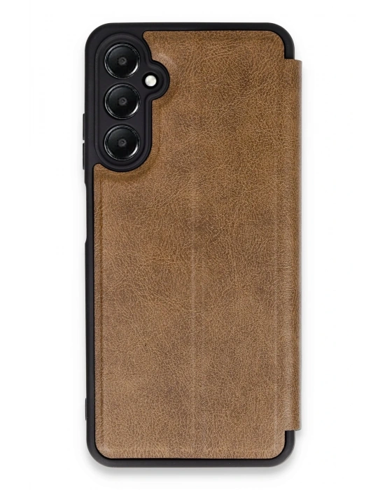 Newface Samsung Galaxy A25 5G Kılıf Flip Cover - Taba