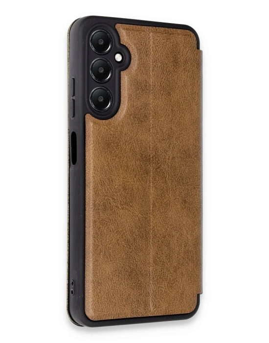 Newface Samsung Galaxy A25 5G Kılıf Flip Cover - Taba