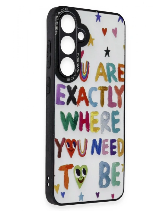 Newface Samsung Galaxy A25 5G Kılıf Mirror Desenli Kapak - Mirror - 10