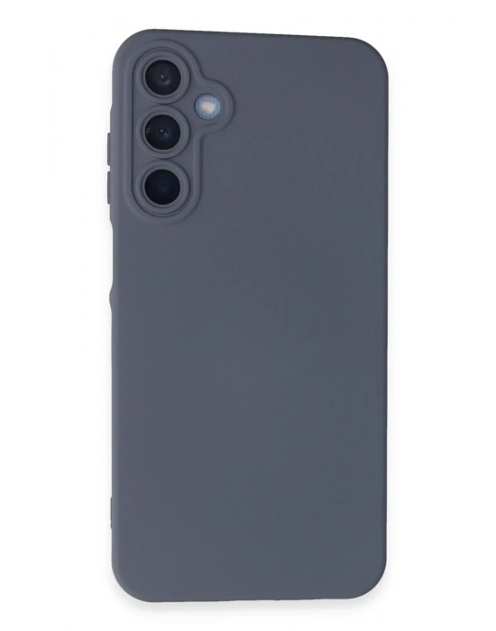 Newface Samsung Galaxy A25 5G Kılıf Nano içi Kadife Silikon - Gri