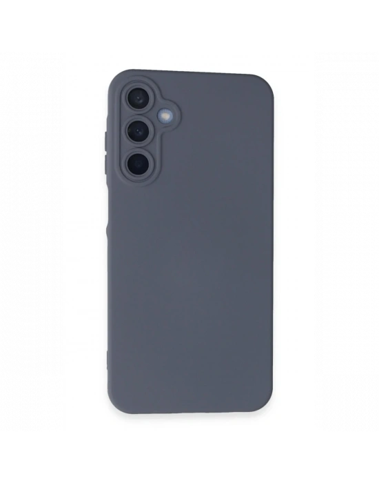 Newface Samsung Galaxy A25 5G Kılıf Nano içi Kadife Silikon - Gri