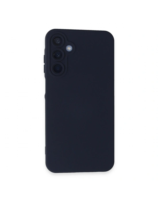 Newface Samsung Galaxy A25 5G Kılıf Nano içi Kadife Silikon - Lacivert