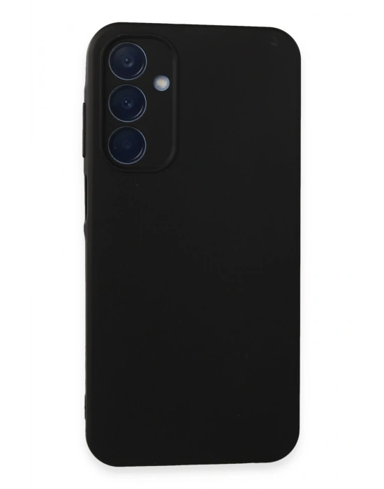 Newface Samsung Galaxy A25 5G Kılıf Nano içi Kadife Silikon - Siyah