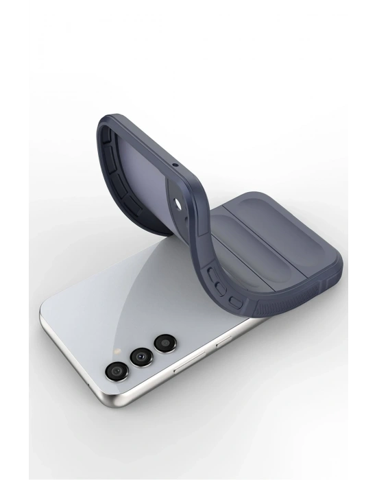 Newface Samsung Galaxy A25 5G Kılıf Optimum Silikon - Lacivert