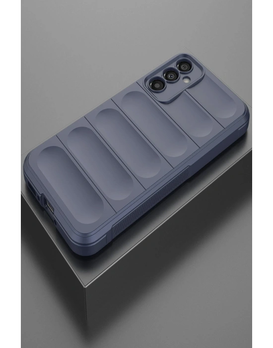 Newface Samsung Galaxy A25 5G Kılıf Optimum Silikon - Lacivert