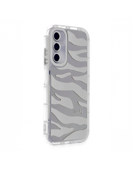 Newface Samsung Galaxy A25 5G Kılıf Reflexion Desenli Kapak - Desen 10