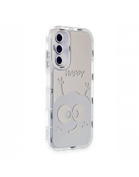 Newface Samsung Galaxy A25 5G Kılıf Reflexion Desenli Kapak - Desen 6