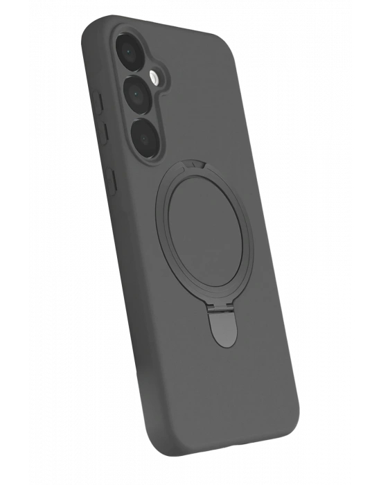 Newface Samsung Galaxy A25 5G Regal Magsafe Standlı Kapak - Titan Gri