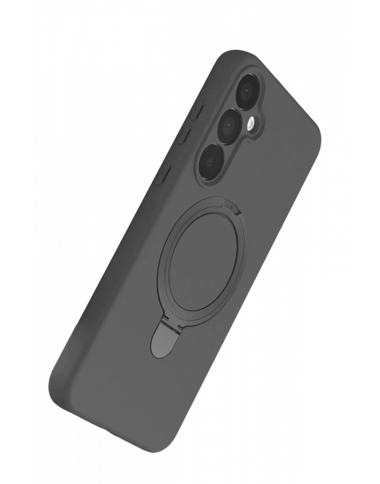 Newface Samsung Galaxy A25 5G Regal Magsafe Standlı Kapak - Titan Gri