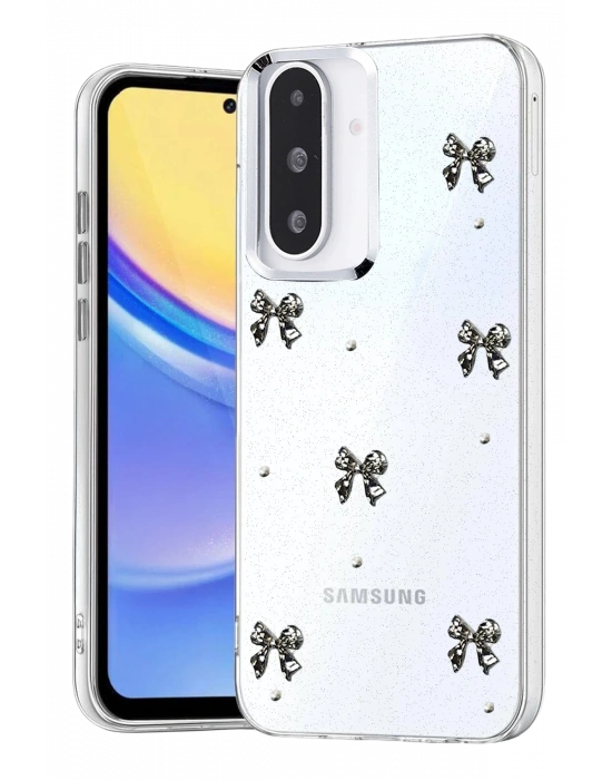 Newface Samsung Galaxy A26 Fiyonk Desenli Kapak - Desen 5