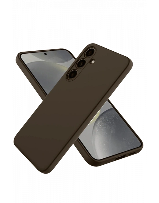 Newface Samsung Galaxy A26 Kılıf First Silikon - Kahverengi