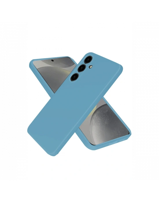 Newface Samsung Galaxy A26 Kılıf First Silikon - Mavi