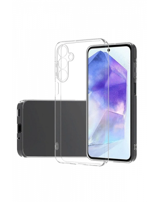 Newface Samsung Galaxy A26 Kılıf Lüx Şeffaf Silikon