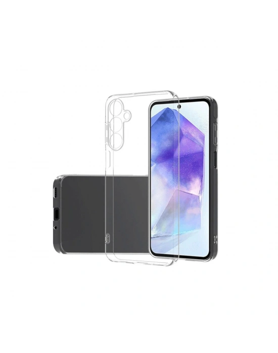 Newface Samsung Galaxy A26 Kılıf Lüx Şeffaf Silikon