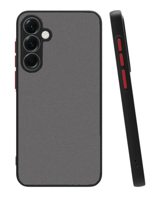 Newface Samsung Galaxy A26 Kılıf Montreal Silikon Kapak - Siyah