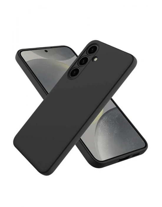 Newface Samsung Galaxy A26 Kılıf Nano içi Kadife Silikon - Siyah