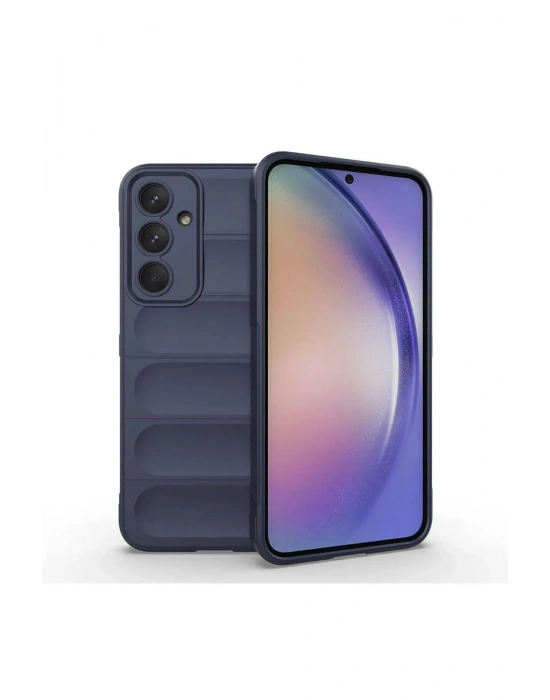 Newface Samsung Galaxy A26 Kılıf Optimum Silikon - Lacivert