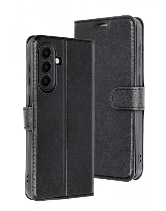 Newface Samsung Galaxy A26 Kılıf Trend S Plus Kapaklı Kılıf - Siyah