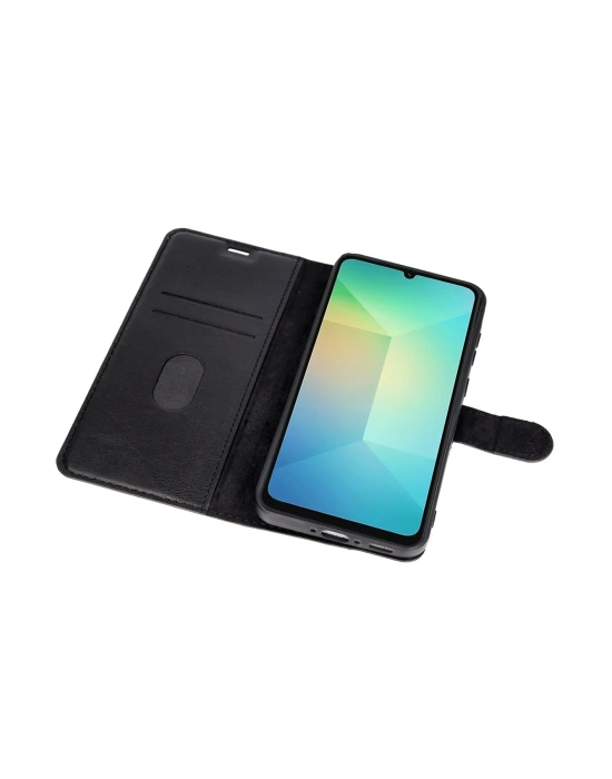 Newface Samsung Galaxy A26 Kılıf Trend S Plus Kapaklı Kılıf - Taba