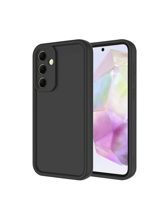 Newface Samsung Galaxy A26 Kılıf Viera Silikon - Siyah