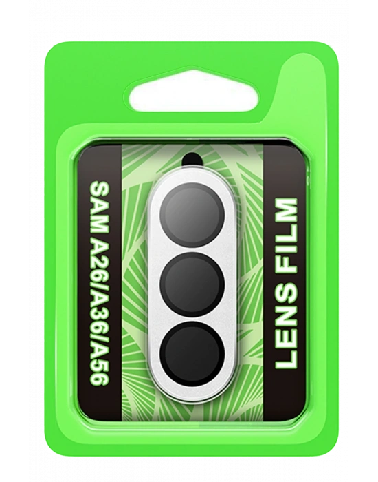 Newface Samsung Galaxy A26 Raze Metal Kamera Lens - Gümüş