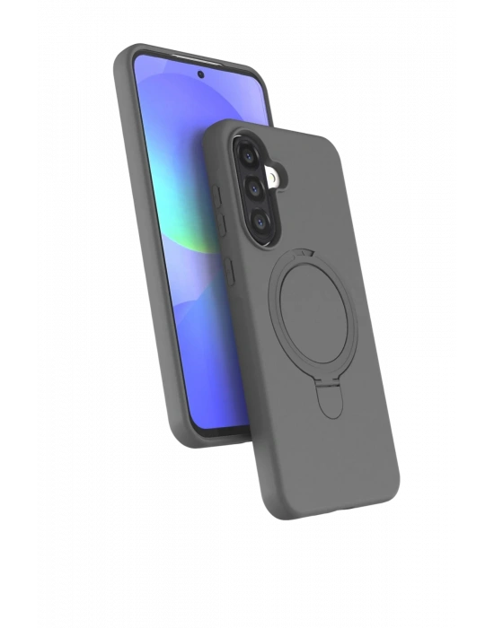 Newface Samsung Galaxy A26 Regal Magsafe Standlı Kapak - Titan Gri