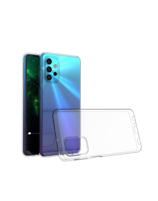 Newface Samsung Galaxy A32 5G Kılıf Lüx Şeffaf Silikon