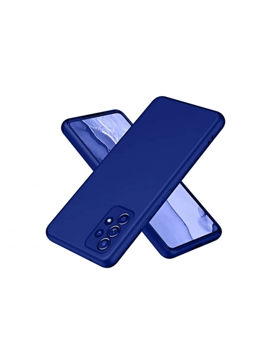 Newface Samsung Galaxy A32 Kılıf First Silikon - Lacivert