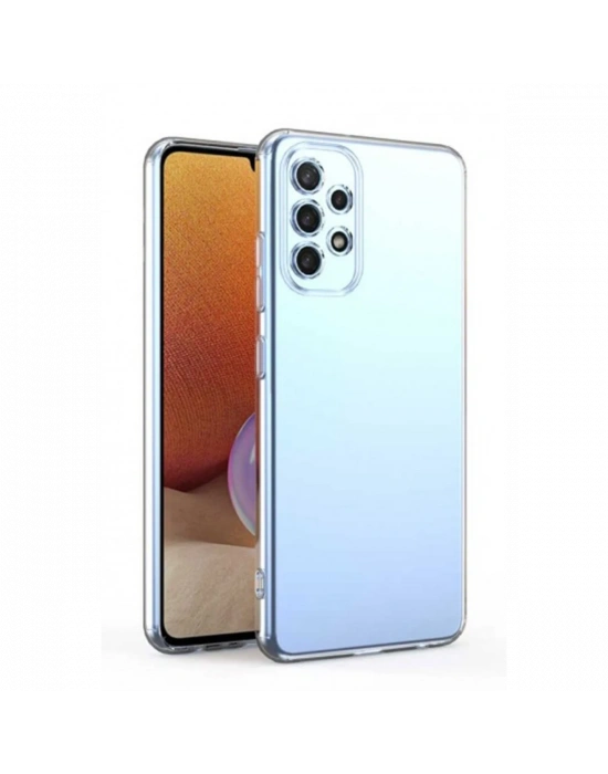 Newface Samsung Galaxy A32 Kılıf Lüx Şeffaf Silikon