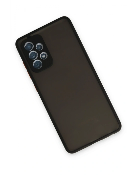 Newface Samsung Galaxy A32 Kılıf Montreal Silikon Kapak - Siyah