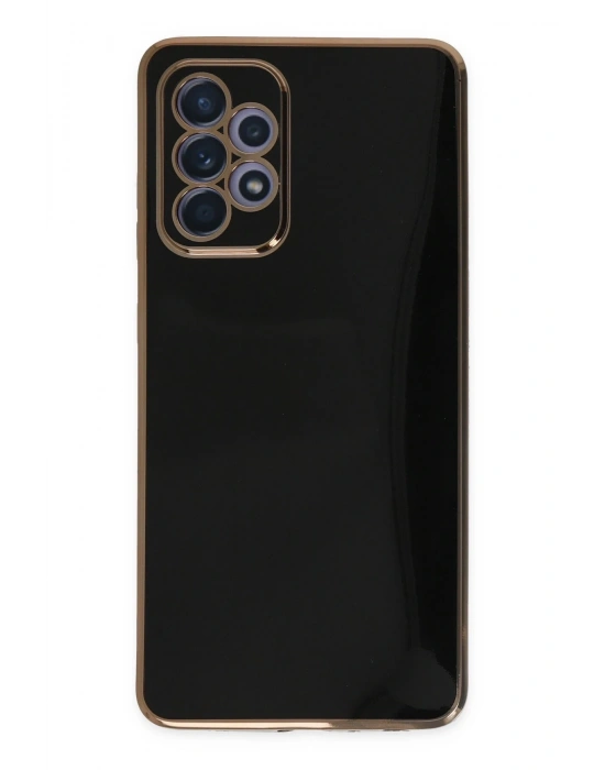 Newface Samsung Galaxy A32 Kılıf Volet Silikon - Siyah