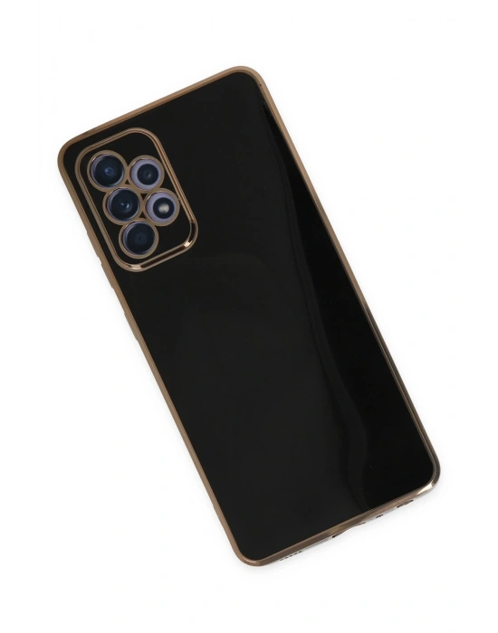 Newface Samsung Galaxy A32 Kılıf Volet Silikon - Siyah