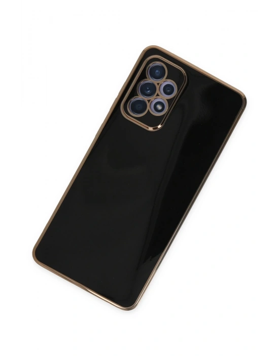 Newface Samsung Galaxy A32 Kılıf Volet Silikon - Siyah