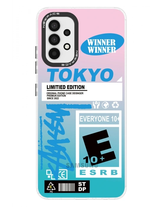 Newface Samsung Galaxy A33 5G Kılıf Estoril Desenli Kapak - Estoril - 1