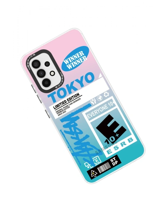 Newface Samsung Galaxy A33 5G Kılıf Estoril Desenli Kapak - Estoril - 1