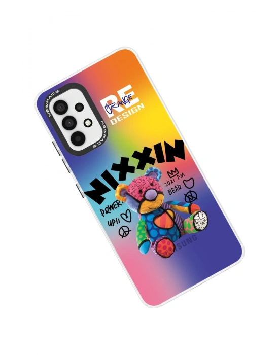 Newface Samsung Galaxy A33 5G Kılıf Estoril Desenli Kapak - Estoril - 11