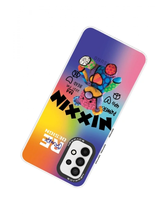 Newface Samsung Galaxy A33 5G Kılıf Estoril Desenli Kapak - Estoril - 11