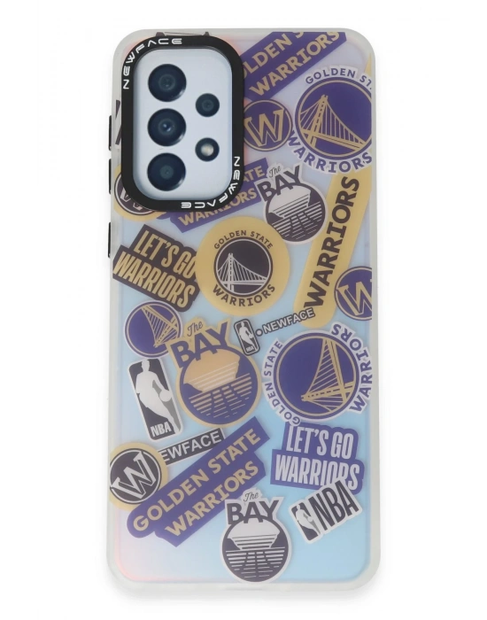 Newface Samsung Galaxy A33 5G Kılıf Estoril Desenli Kapak - Estoril - 13