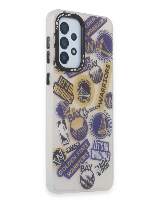 Newface Samsung Galaxy A33 5G Kılıf Estoril Desenli Kapak - Estoril - 13