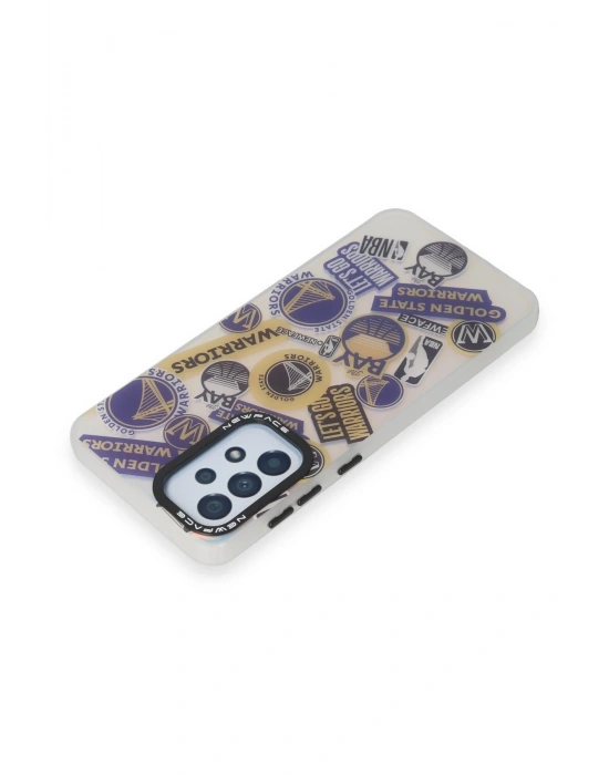 Newface Samsung Galaxy A33 5G Kılıf Estoril Desenli Kapak - Estoril - 13