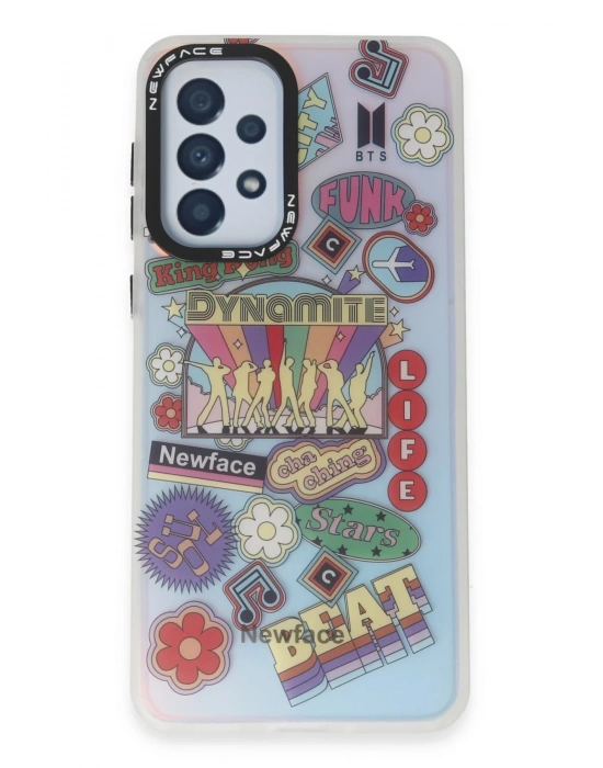 Newface Samsung Galaxy A33 5G Kılıf Estoril Desenli Kapak - Estoril - 14