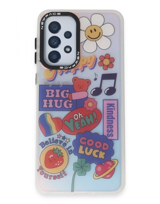 Newface Samsung Galaxy A33 5G Kılıf Estoril Desenli Kapak - Estoril - 15