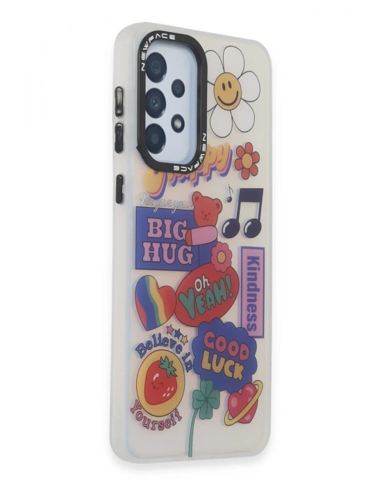 Newface Samsung Galaxy A33 5G Kılıf Estoril Desenli Kapak - Estoril - 15