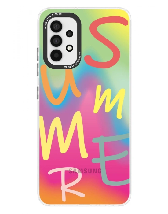 Newface Samsung Galaxy A33 5G Kılıf Estoril Desenli Kapak - Estoril - 3