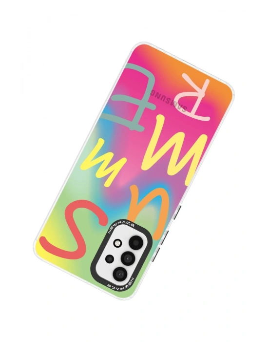 Newface Samsung Galaxy A33 5G Kılıf Estoril Desenli Kapak - Estoril - 3