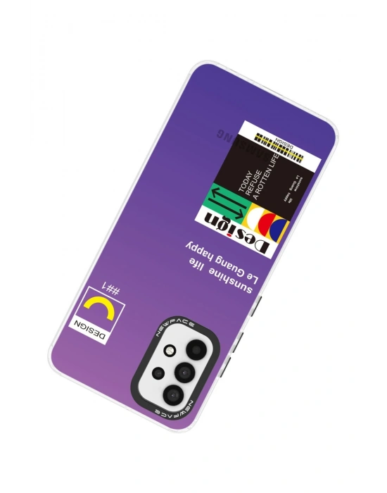 Newface Samsung Galaxy A33 5G Kılıf Estoril Desenli Kapak - Estoril - 4