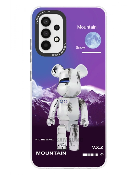 Newface Samsung Galaxy A33 5G Kılıf Estoril Desenli Kapak - Estoril - 8